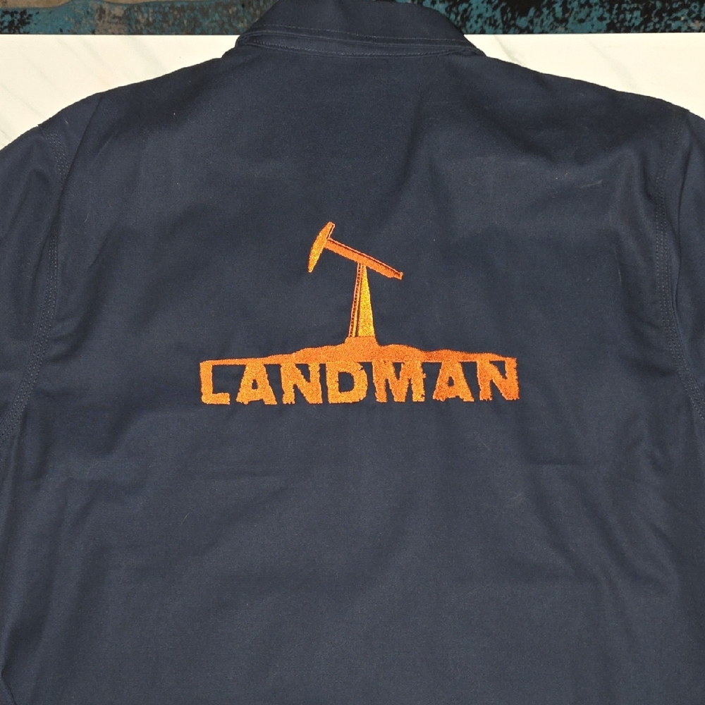 Rare Landman Season 1 Crew Jacket From Director